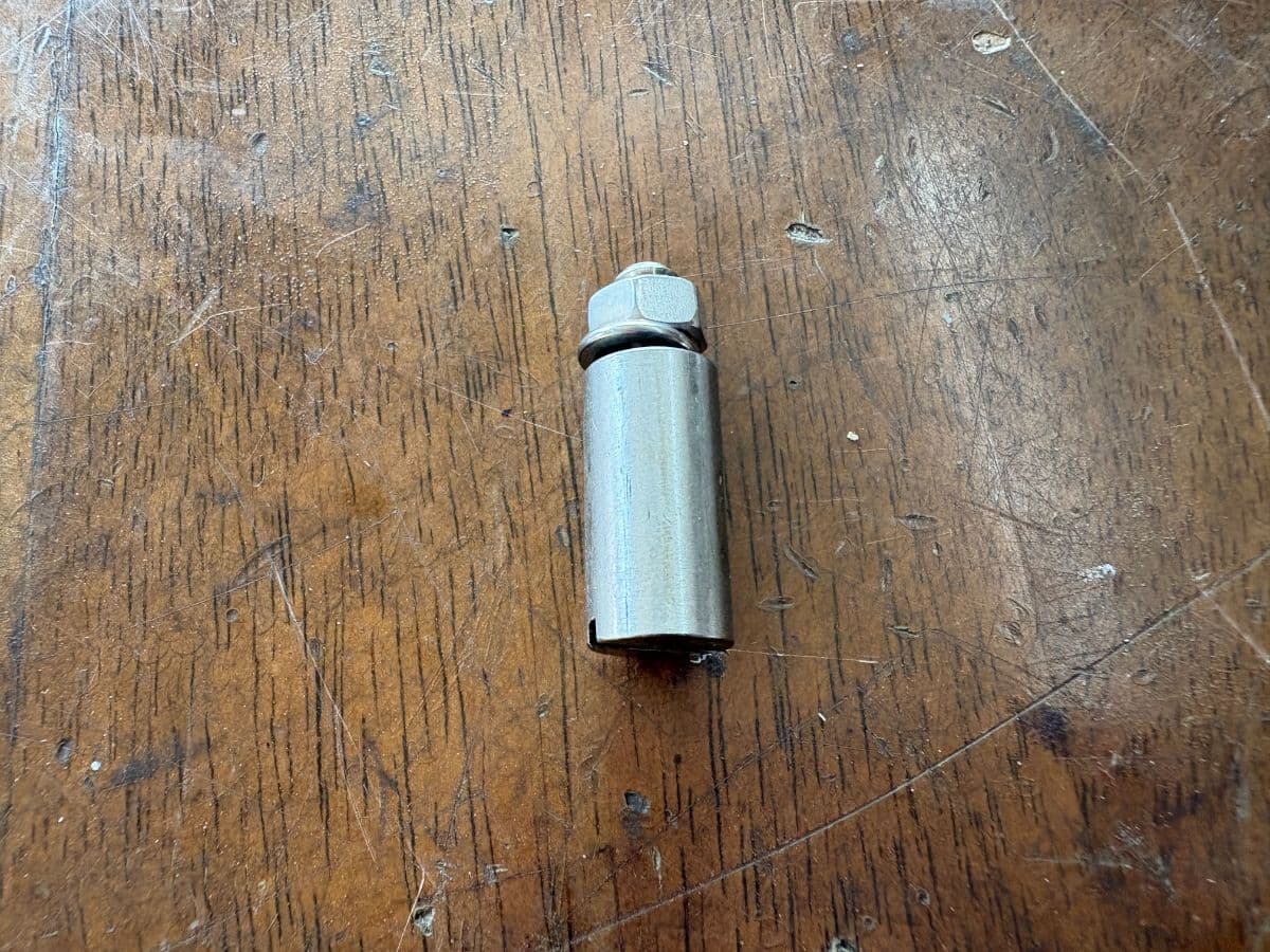 銅輪栓(中支架)(含螺絲.華司) 圖片 1